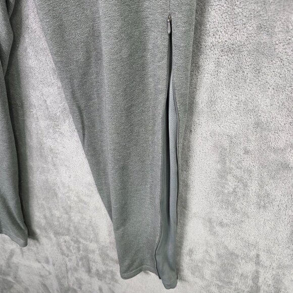 Mens Nike Dri-Fit OSU Gray Sweatpants Zippered Ankles Elastic Waist Polyester L - Picture 2 of 12